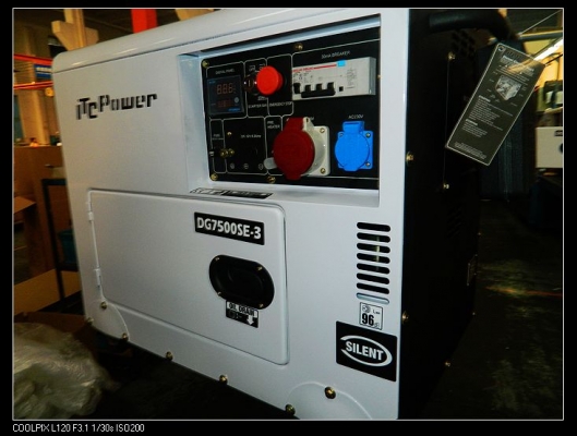 เครื่องปั่นไฟ 6.9 kva 3 เฟส มีสินค้าพร้อมส่ง รับประกัน 1ปี