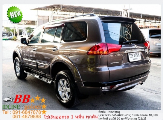 MITSUBISHI PAJERO SPORT 2.5 2012 ใช้เงินออกรถ 10,000 บาท MITSUBISHI PAJERO SPORT 2.5 2012 ใช้เงินออกรถ 10,000 บาท