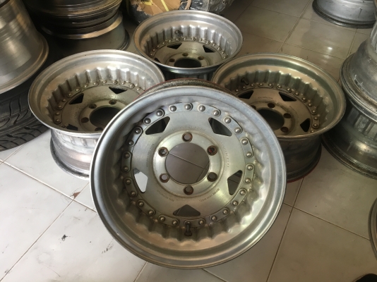 ล้อ CENTER LINE (USA) 15x8 ลบ25 6รูกระบะ ลึกๆประมูลญี่ปุ่น