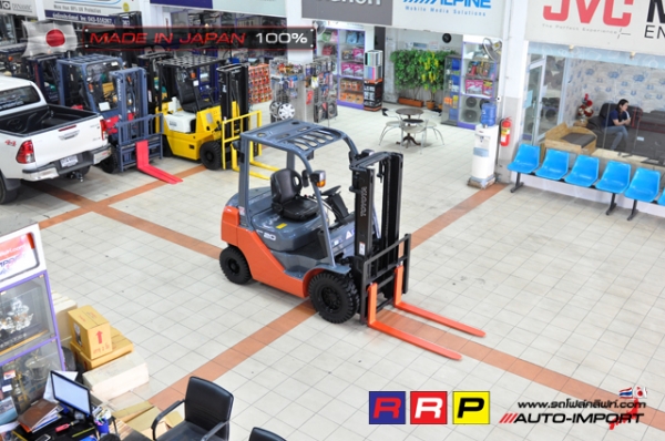 ขายรถโฟล์คลิฟท์มือสอง TOYOTA รุ่น 8FGL20-11626 นำเข้าจากประเทศญี่ปุ่น 100\% ไม่เคยใช้งานในไทย ขายรถโฟล์คลิฟท์มือสอง TOYOTA รุ่น 8FGL20-11626 นำเข้าจากประเทศญี่ปุ่น 100\% ไม่เคยใช้งานในไทย