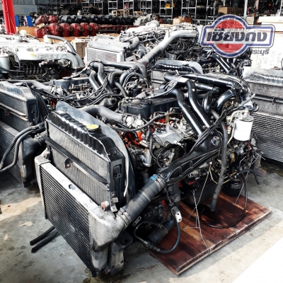 ขายเครื่องสวย ISUZU 6HE1 Turbo intercooler 260 แรงม้าของครบพร้อมใช้
