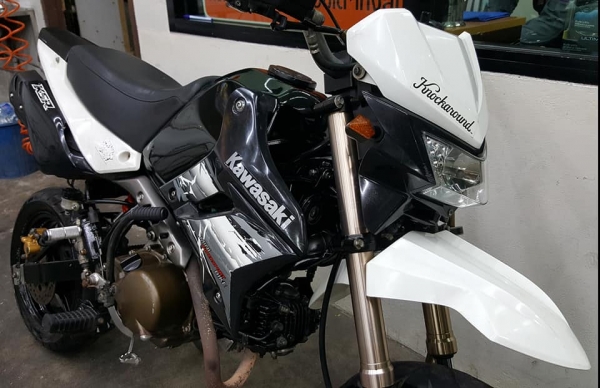 ขออนุญาตขาย KAWASAKI KSR PRO NEW 110 สตาร์ทเท้าทีเดียวติดง่ายๆ สภาพพร้อมใช้งาน ฟรีค่าโอน ขออนุญาตขาย KAWASAKI KSR PRO NEW 110 สตาร์ทเท้าทีเดียวติดง่ายๆ สภาพพร้อมใช้งาน ฟรีค่าโอน