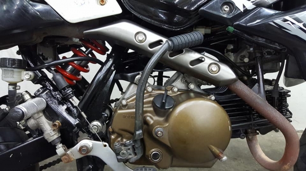 ขออนุญาตขาย KAWASAKI KSR PRO NEW 110 สตาร์ทเท้าทีเดียวติดง่ายๆ สภาพพร้อมใช้งาน ฟรีค่าโอน