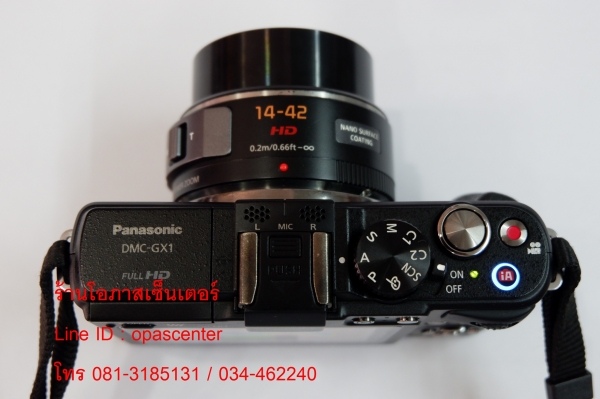 กล้อง PANASONIC LUMIX GX1 +Len 14-42 mm. กระเป๋า ที่ชาร์ท เเบต mem 8 GB สภาพดี ส่งฟรี กล้อง PANASONIC LUMIX GX1 +Len 14-42 mm. กระเป๋า ที่ชาร์ท เเบต mem 8 GB สภาพดี ส่งฟรี
