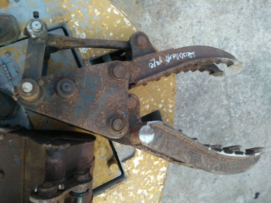 หัวคีบ ใส่PC20-30 ของเก่านอกนำเข้า ยังไม่เคยใช้งานในไทย สภาพดี สภาพสวย พร้อมใช้งาน