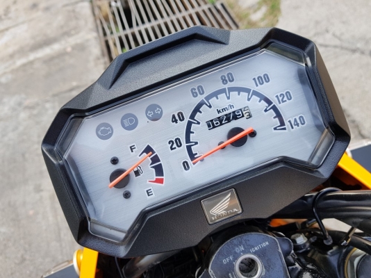 Zoomer x 2014 วิ่งน้อย สีส้มสด รถบ้านแท้ มือเดียว