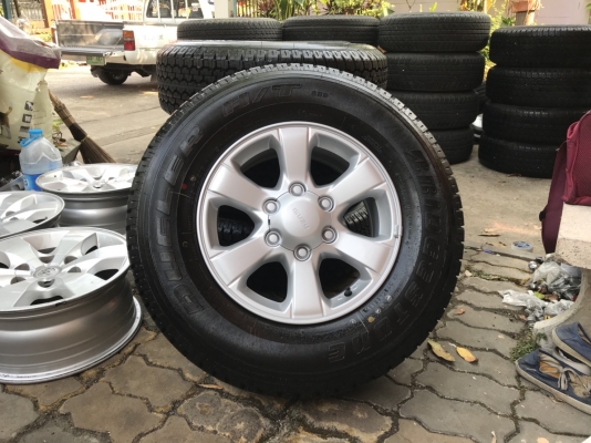ล้อ isuzu 1.9 ขอบ 16 พร้อมยางบิสโตน ถอดรถป้ายแดง