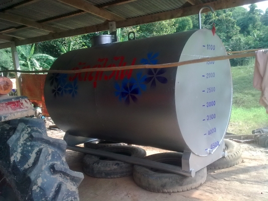 ขายถังน้ำมันใหม่ขนาด 4500  ลิตร ราคาถูก  27000  บาท