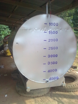 ขายถังน้ำมันใหม่ขนาด 4500  ลิตร ราคาถูก  27000  บาท