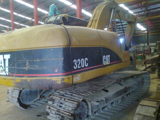 Catterpillar 320C เดิม ๆ ทุกอย่างโอเค อ่อนที่เฟรมนิดหน่อยนอกนั้นได้หมด