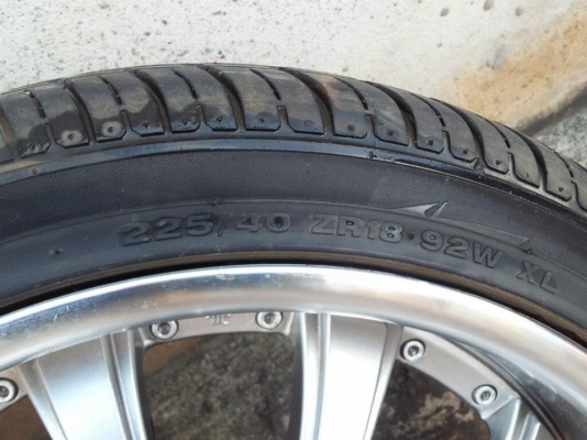 MAX พร้อม ยาง ถอดจากวิช 18" MAX พร้อม ยาง ถอดจากวิช 18"