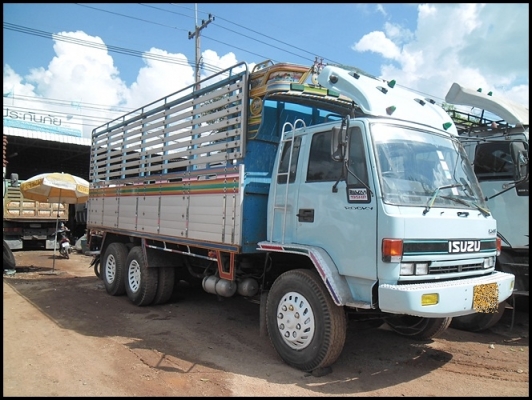 สิบล้อร๊อคกี้ 195 รถล่อง เพลาเดียว