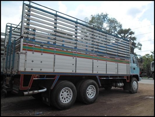 สิบล้อร๊อคกี้ 195 รถล่อง เพลาเดียว