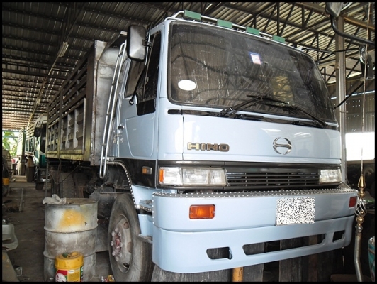 สิบล้อ 3M สภาพสวยๆ หัวเก็บสีใหม่ กระบะดั้มต่อใหม่