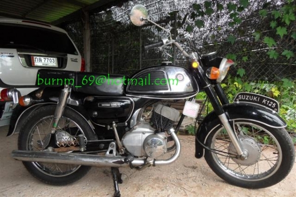 ขาย K125 M2 ปี 1972 สีดำ ทะเบียนแท้พร้อมโอน 29,000