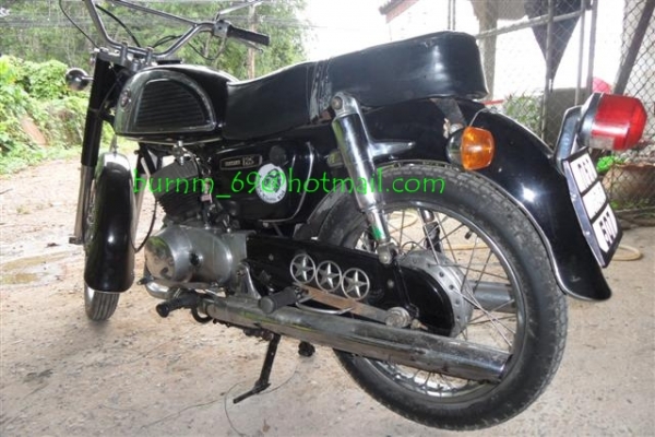 ขาย K125 M2 ปี 1972 สีดำ ทะเบียนแท้พร้อมโอน 29,000