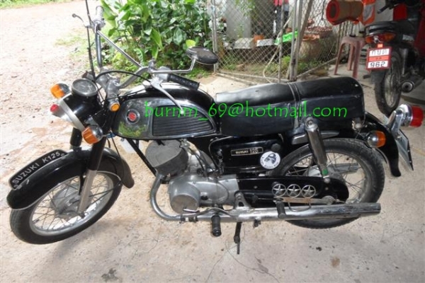 ขาย K125 M2 ปี 1972 สีดำ ทะเบียนแท้พร้อมโอน 29,000