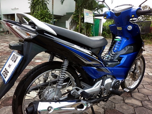 ขาย Suzuki Shogunหัวฉีด EPI125CC.สตาร์ทมือ ปี 54เครื่องทนแกร่งสุดยอดเยี่ยมด้วยกระบอกสูบDiasil