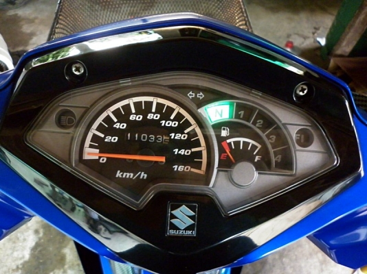 ขาย Suzuki Shogunหัวฉีด EPI125CC.สตาร์ทมือ ปี 54เครื่องทนแกร่งสุดยอดเยี่ยมด้วยกระบอกสูบDiasil