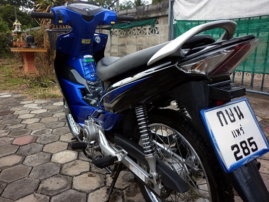 ขาย Suzuki Shogunหัวฉีด EPI125CC.สตาร์ทมือ ปี 54เครื่องทนแกร่งสุดยอดเยี่ยมด้วยกระบอกสูบDiasil