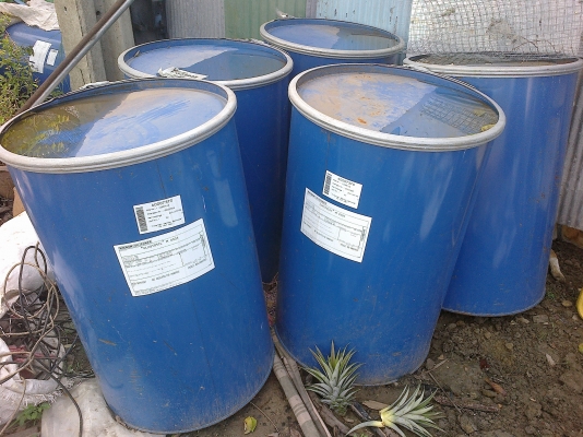 ขายแล้วขายถัง200ลิตร สีน้ำเงินใบละ380ครับ 089-1436996 บางใหญ่ นนทบุรี