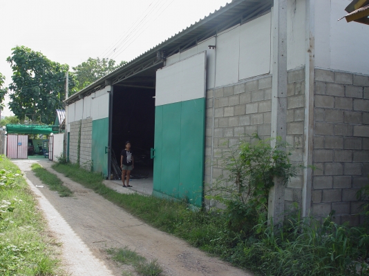 ขายด่วน โกดังและบ้านพร้อมที่ดินโฉนด