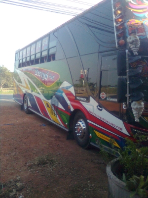 ขายรถบัส12เมตรครัซซีBENZ เครื่องPE280 ท่ออ้อม ทรงสามเส้น