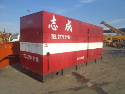 ขายเครื่องปั่นไฟ Nippon sharyo 500 Kva นำเข้าจากญี่ปุ่น