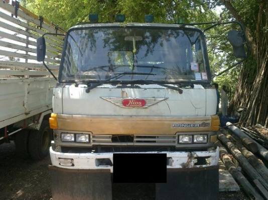 ขายเทเลอร์ 6 ล้อ HINO FB เครื่อง HO7C 185 แรง ใช้ขึ้นแบ็คโฮขนาด 60 อยู่