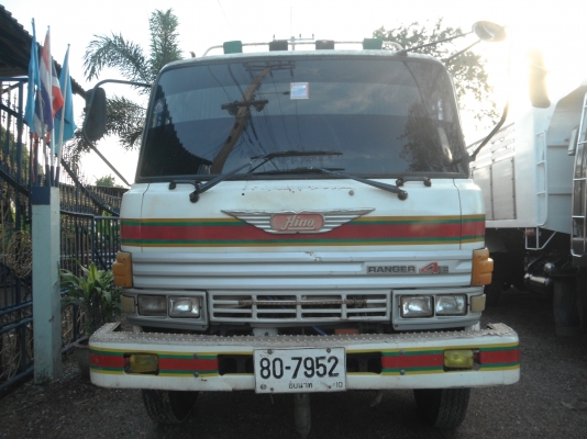 ขายรถ10 ล้อดัมพ์ HINO FM176 จ้าวอินทรี 2 เพลา เครื่อง EH700 = 168 แรง กระบะดัมพ์เหล็ก คัชซีสวย ขับดี