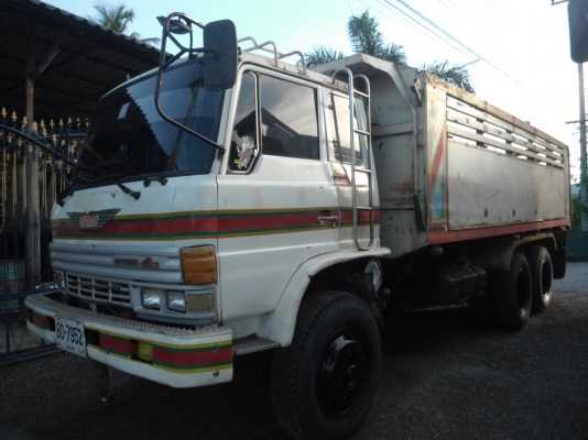 ขายรถ10 ล้อดัมพ์ HINO FM176 จ้าวอินทรี 2 เพลา เครื่อง EH700 = 168 แรง กระบะดัมพ์เหล็ก คัชซีสวย ขับดี