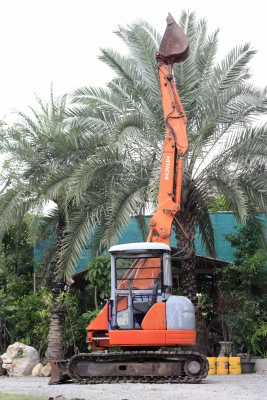 ขายแบคโฮ HITACHI  EX58MU เก่านอกแท้ๆ สภาพดี พร้อมใช้งาน 086-775-7900