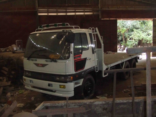 รถบรรทุกสิบล้อพื้นเรียบเพลาเดียว ขายแล้วขอบคุณครับ