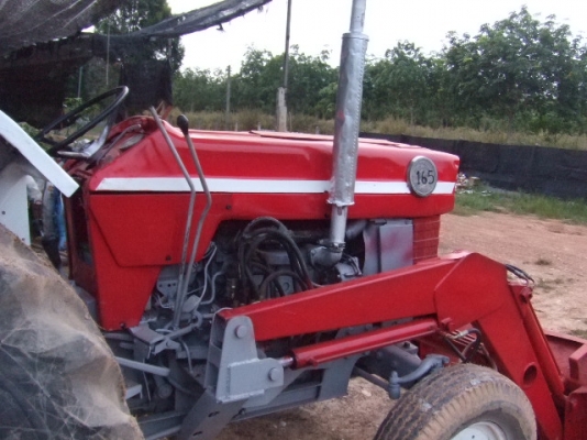 ขายแมสซี่  165  พร้อมตัวตัก  พวงมาลัยเพาเวอร์ครับ