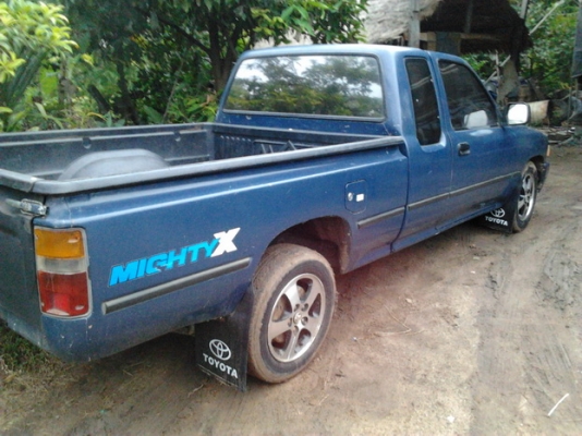 ขาย กระบะแค็ป ไมตี้เอ็กซ์ 2.5 ปี33/90 เครื่องแน่นๆ แอร์ พ.พาวเวอร์ภายในสวย คอนโซลครบ เบาะไม่ขาดช่วงล่างแจ่ม คัสซีสวย พื้นปูกระบะ ล้อแม็ก ยางดี สีดี มีแตกบ้างนิดๆ พร้อมใช้งาน **ขายแล้วครับ ขอบคุณTruck2hand