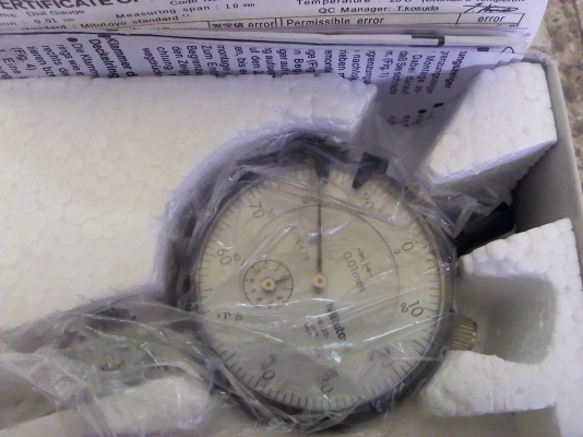 ไดอัลเกจ mitutoyo ความละเอียด 0.01 มม. ขายถูกๆ