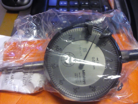 ไดอัลเกจ mitutoyo ความละเอียด 0.01 มม. ขายถูกๆ