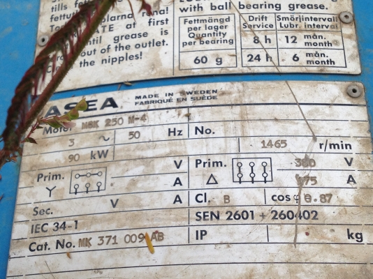 ขายเครื่องทำความเย็น STAL 120แรง 75000