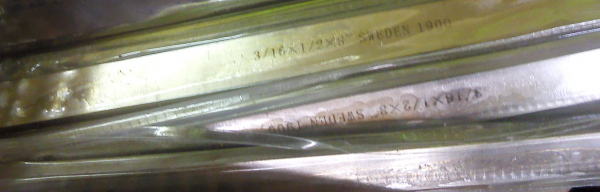 มีดกลึง 1/8 * 5/8 ของสวีเดน เกรด 1900 ราคาพิเศษถูกๆ