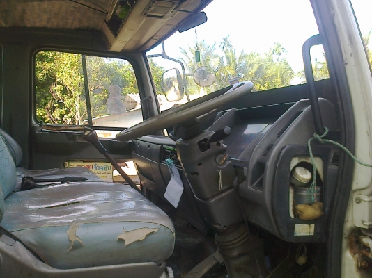 10ล้อหางปลาทุกแบคโฮติดเครน4ตันHINO FM176 เครื่องEH700 วางหัวเก๋งสิงห์ฯ