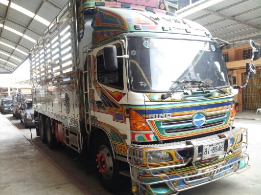 10ล้อเพลาเดียวHINOเมกก้า260HP