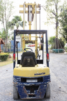 ขายฟอร์คลิฟต์ โคมัตสุ KOMATSU FG14-15 เสาสูง 3 เมตร ยกได้ 1 ตัน รถเก่าญี่ปุ่น 086-775-7900
