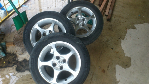ขายล้อเดิมๆ civic + ยางสภาพดีดี