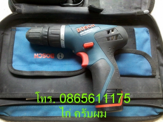 สว่านไร้สาย GSR 10.8 V-LIQ สว่านไร้สาย แบต Lithium-ion 10.8 V