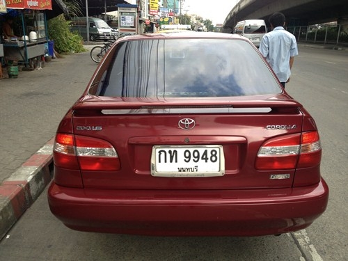 1999 TOYOTA, COROLLA 1.6 GXi โฉม hi torq เกียร์ออโต้ ราคา 178000 รถสวย AIRBAG ABS ประวัติดี ใช้น้อย เจ้าของใช้รักษา พร้อมใช้ สภาพดี