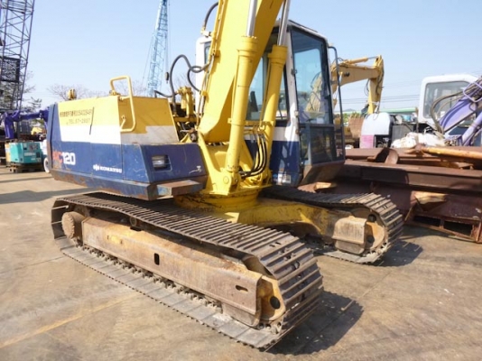 ขายด่วน Komatsu PC120-5  อาร์มพิเศษ เก่าญี่ปุ่นสภาพสวย  ยังไม่เคยใช้งานในไทย