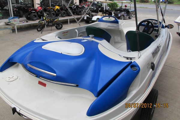 -ผ่อนได้- ขายเรือหลุดมัดจำ JETBOAT TANGO เครือง MERCURY 175 V6 หัวฉีด เรือนำเข้า