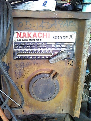 ตู้เชื่อม ญี่ปุ่น NAKACHI  300  แอมป์ เชื่อมดีไม่มีสะดุด  9,000