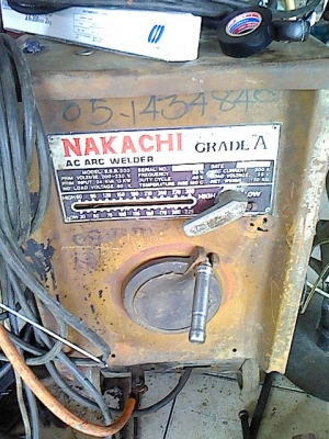 ตู้เชื่อม ญี่ปุ่น NAKACHI  300  แอมป์ เชื่อมดีไม่มีสะดุด  9,000