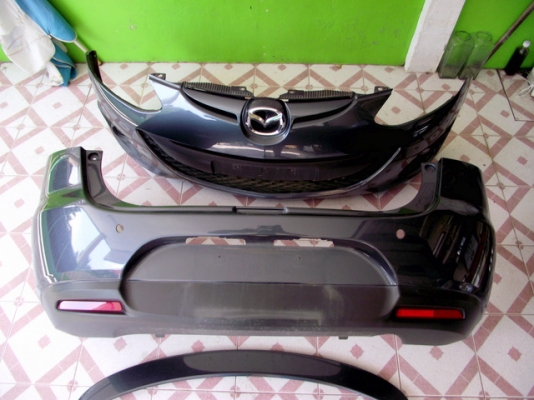 กันชนหน้าหลัง mazda2 sedan